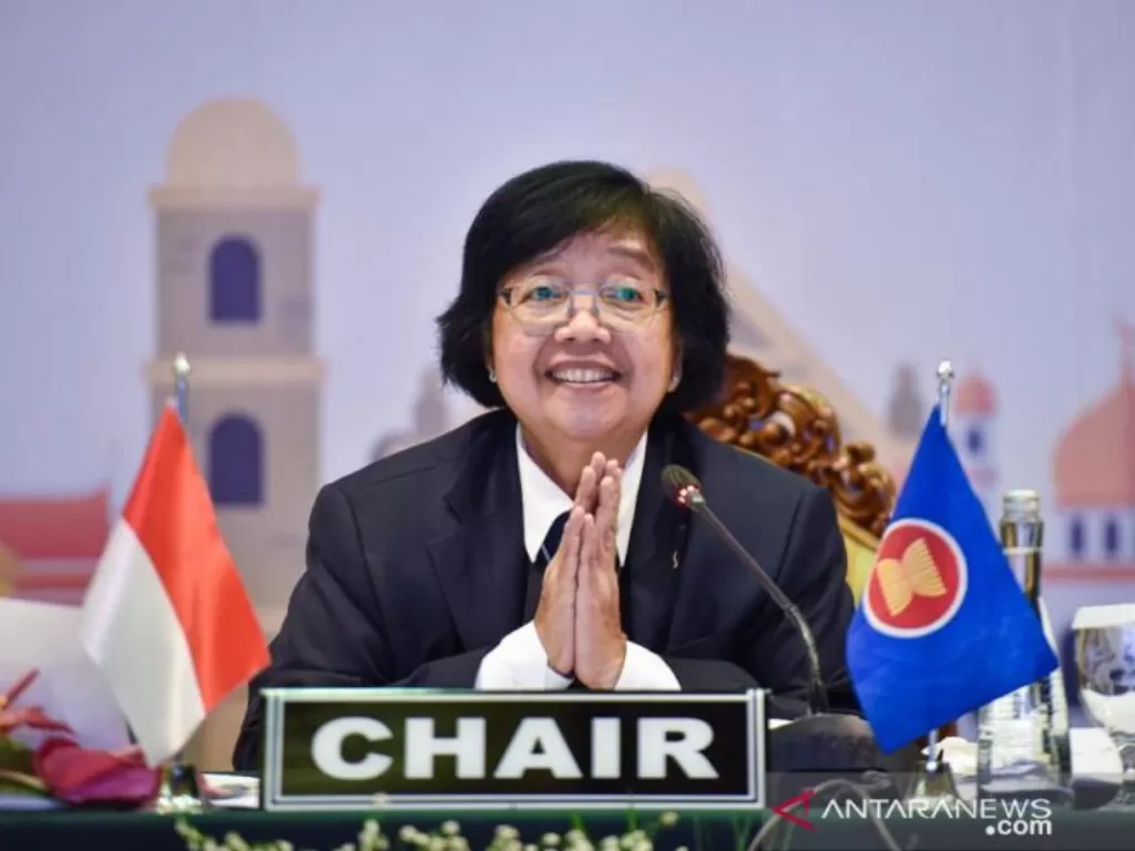 Menteri LHK Siti Nurbaya. (photo/ANTARA/HO-KLHK)