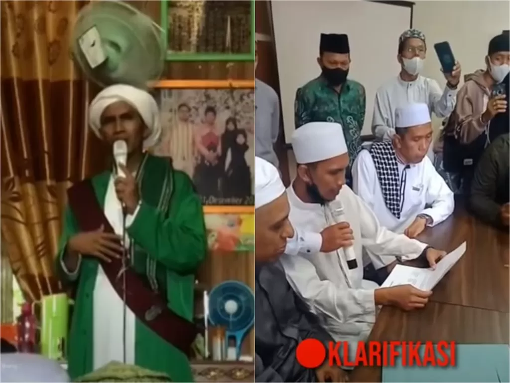 Habib palsu di Amuntai Kalsel ditangkap mengaku khilaf dan berjanji tak ulangi lagi (YouTube/Habib Palsu Kalimantan)