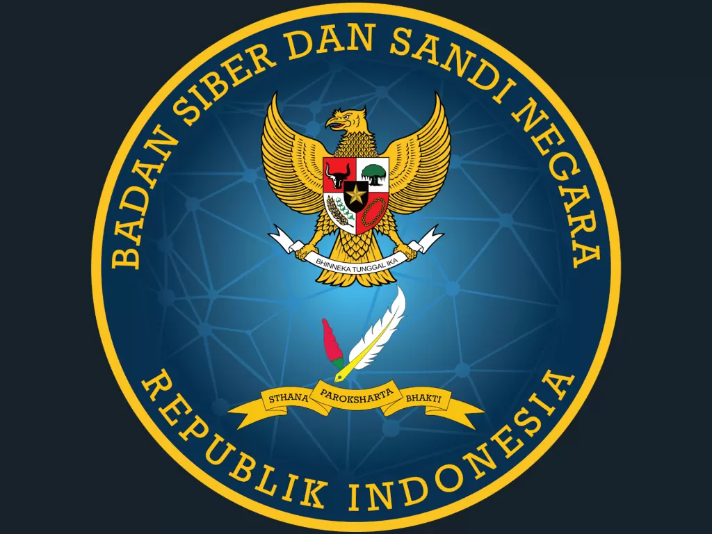 Logo BSSN Akui Situs Resmi Miliknya Diretas. (photo/dok.BSSN)