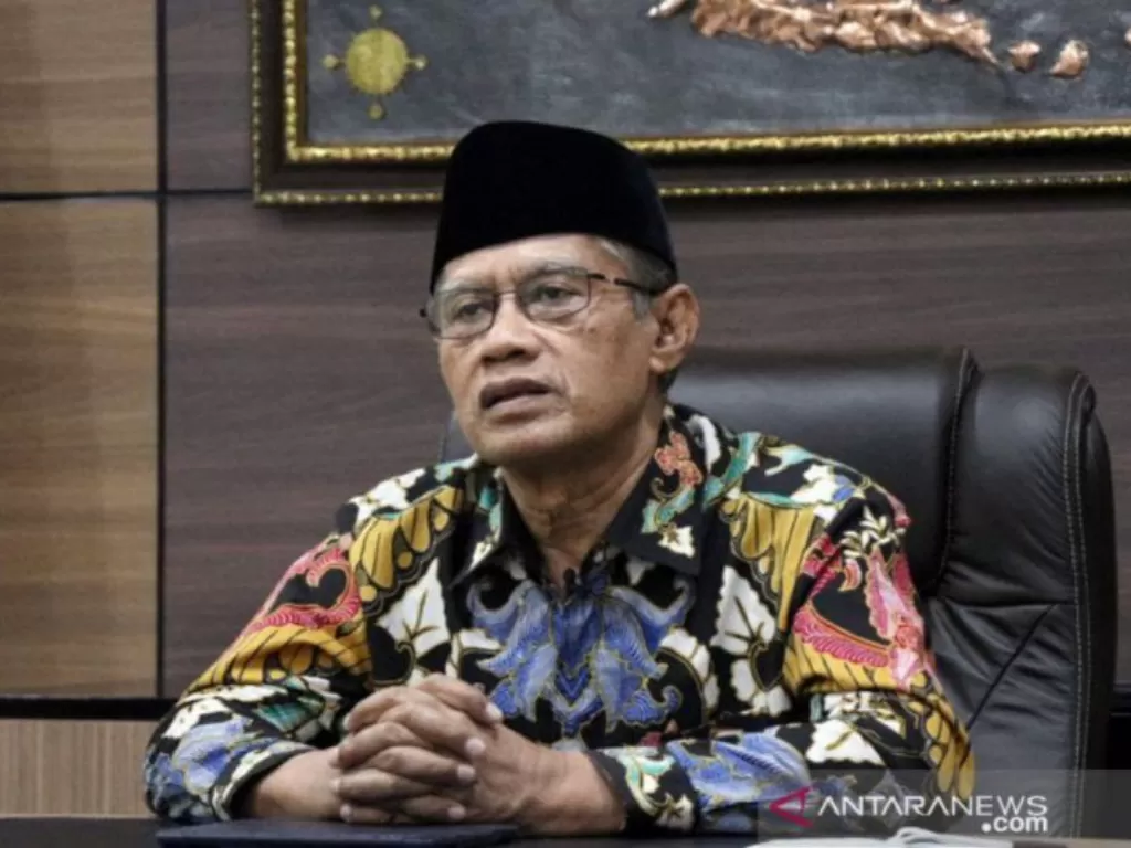 Ketua Umum Pimpinan Pusat (PP) Muhammadiyah Haedar Nashir. (ANTARA/HO-PP Muhammadiyah)