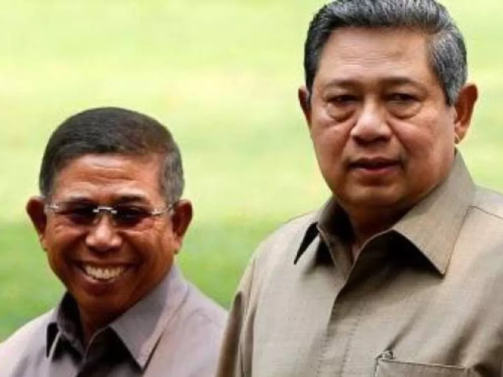 (Kiri) Sudi Silalahi. / (kanan) SBY. (Instagram/@AnnisaPohan)