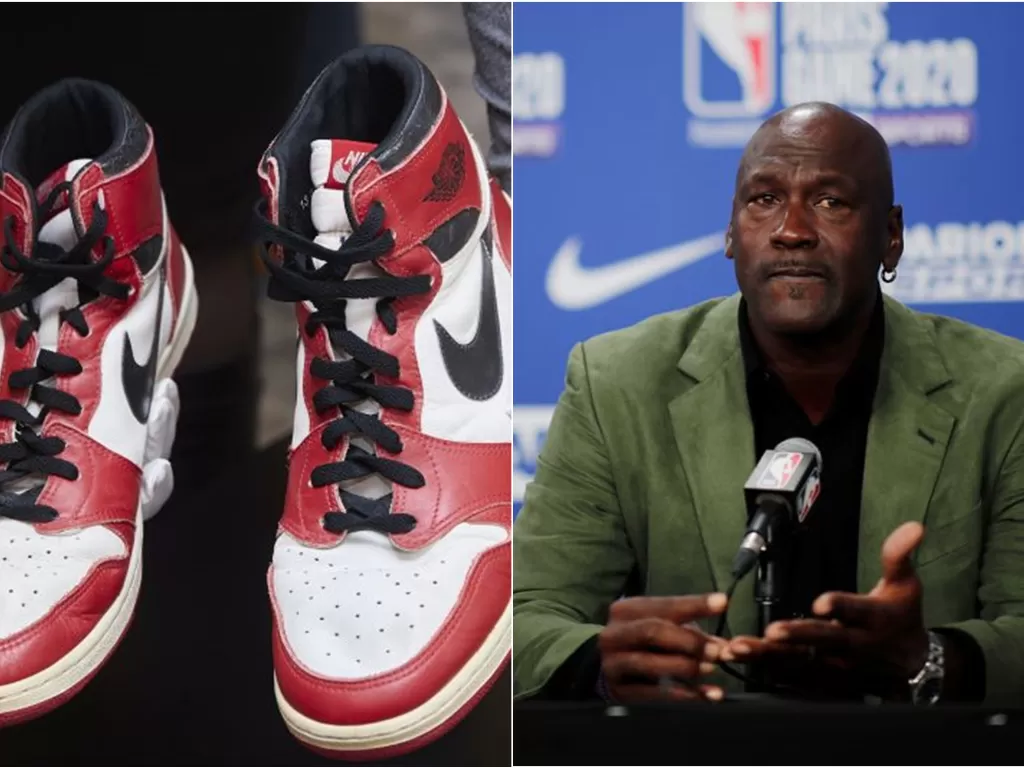 Fantastis Sepatu Milik Michael Jordan ini Laku Terjual Rp20 8