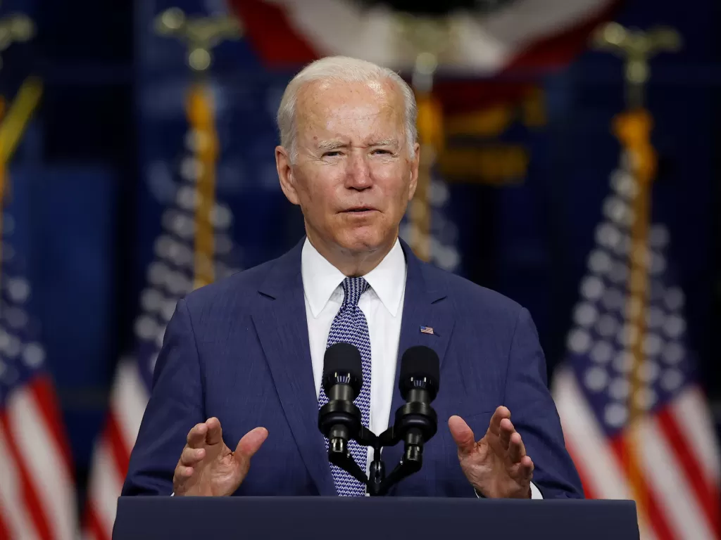 Presiden Amerika Serikat, Joe Biden. (REUTERS/Jonathan Ernst)