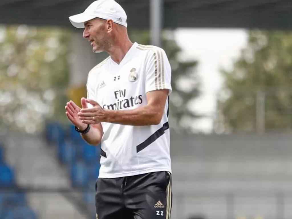 Zinedine Zidane pilih tunggu lowongan jadi pelatih Timnas Prancis (Instagram @zidane).