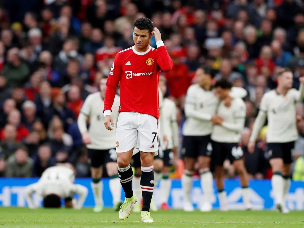 Bintang Manchester United, Cristiano Ronaldo (REUTERS/Phil Noble)