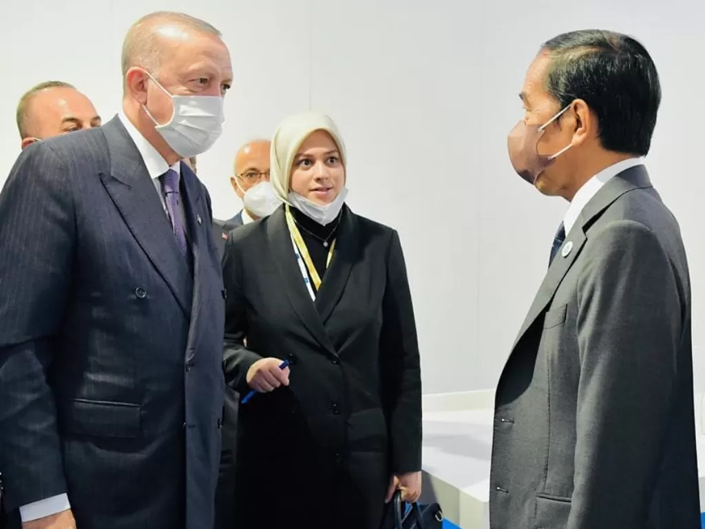 Presiden Jokowi bertemu Presiden Turki, Erdogan (Instagram/jokowi)