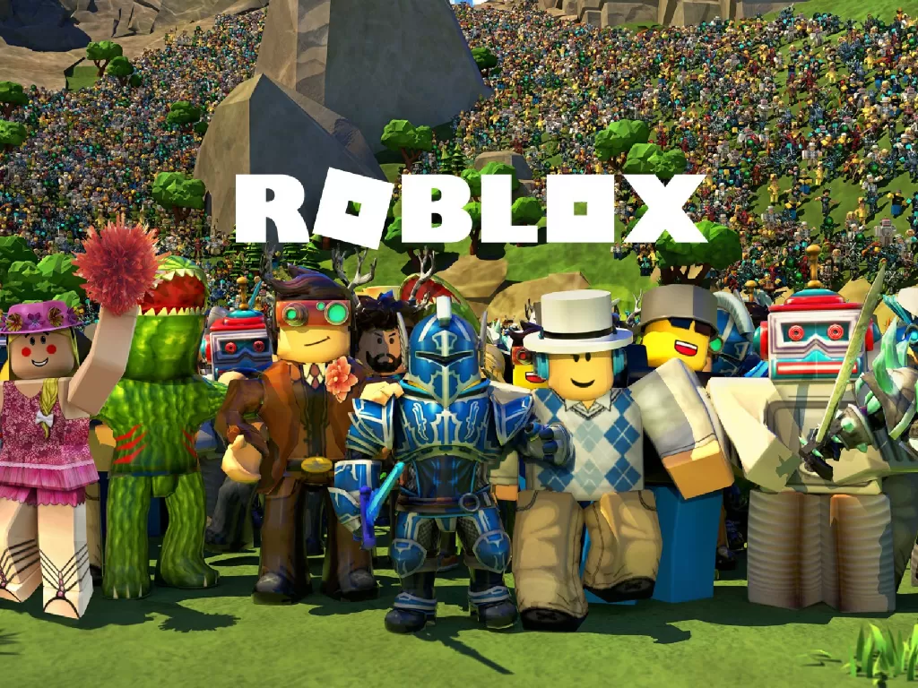 Tampilan karakter dari platform game Roblox (photo/Roblox Corporation)