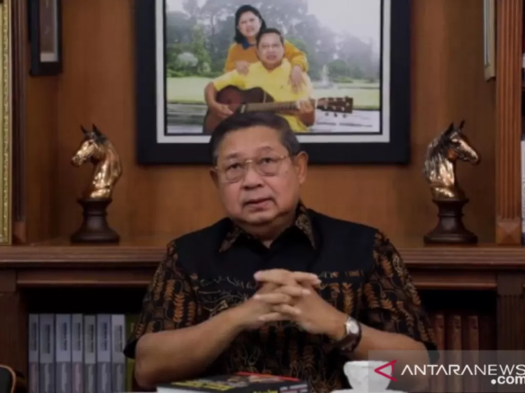 Presiden Keenam Republik Indonesia Susilo Bambang Yudhoyono (SBY) (ANTARA/ HO-Instagram @aniyudhoyono)