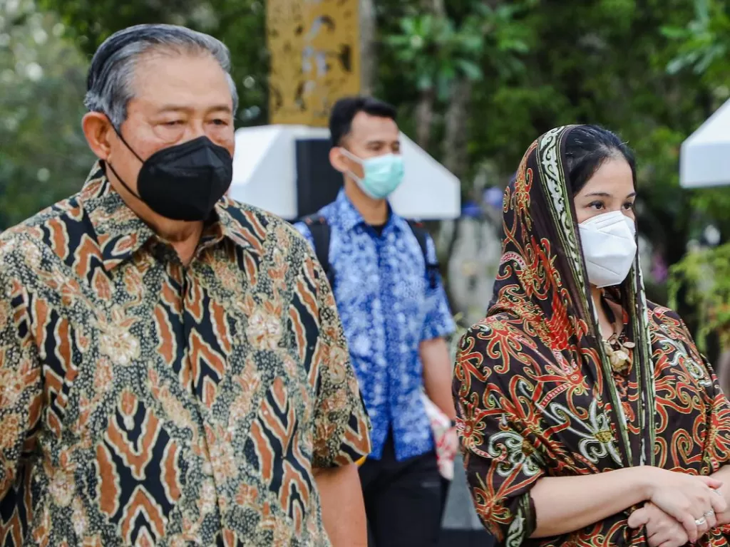 Foto terakhir SBY saat sebelum berangkat berobat ke AS diunggah Annisa Yudhoyono. (Instagram/annisayudhoyono)