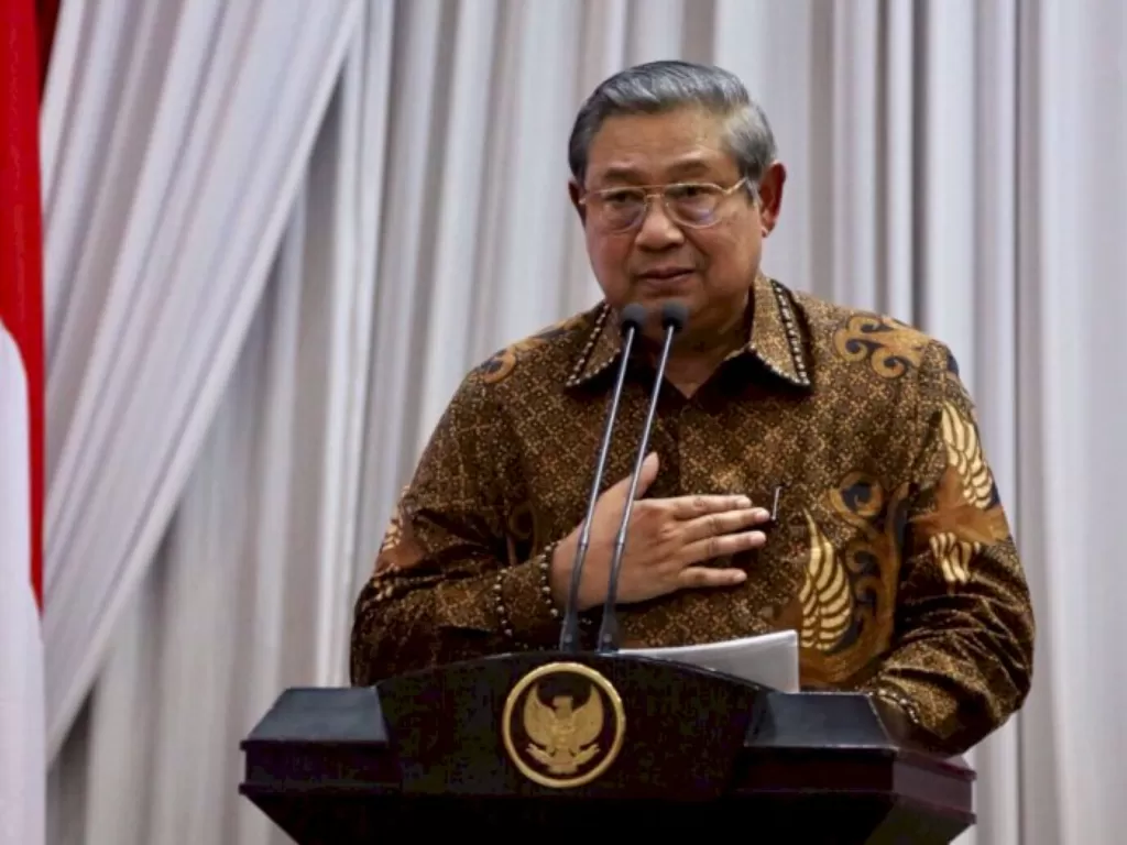 Presiden ke-6 RI, Susilo Bambang Yudhoyono (SBY). (Twitter/@SBYudhoyono)