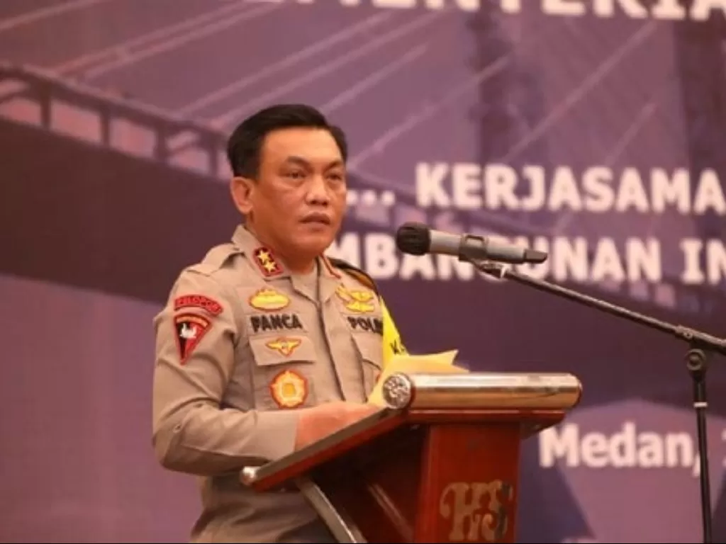 Kapolda Sumatera Utara Irjen Panca Putra Simanjuntak. (Instagram)