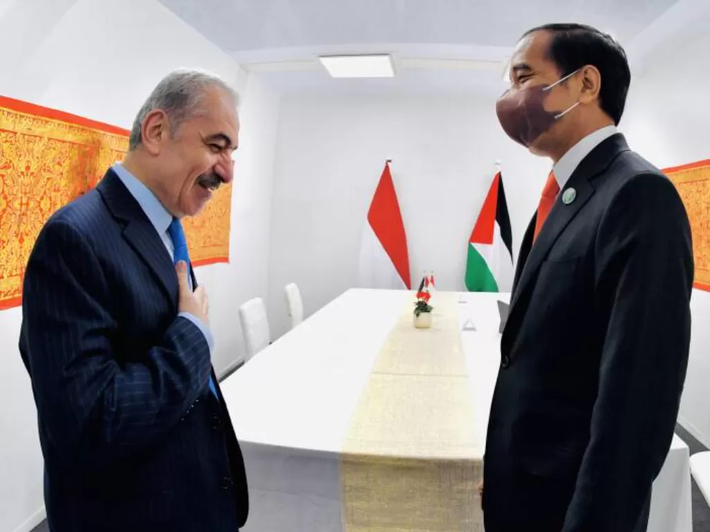 Jokowi bertemu PM Palestina (Dok: Biro Pers Sekretariat Presiden)