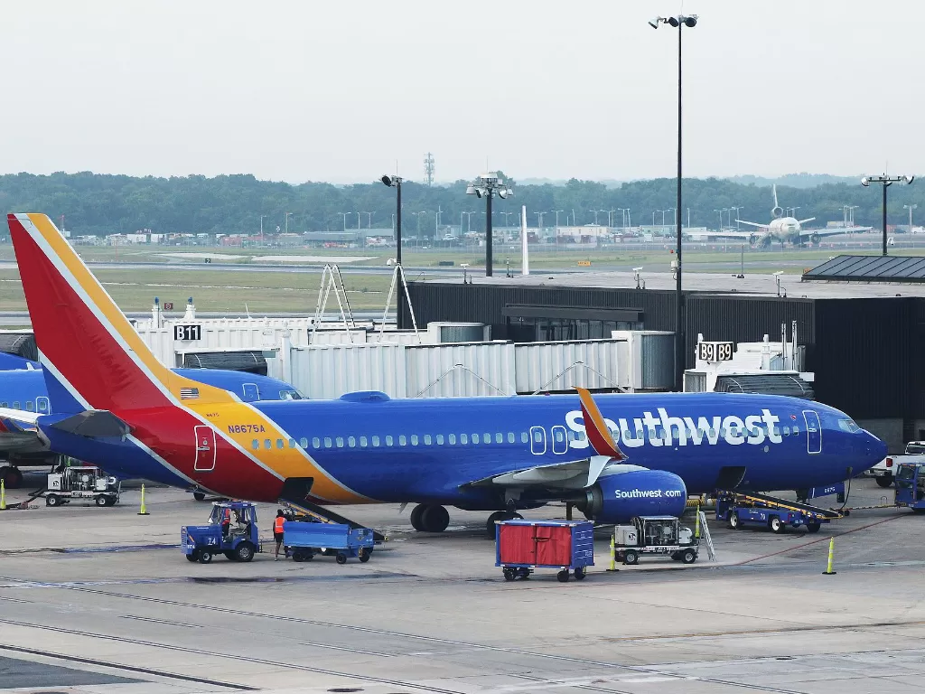 Penerbangan Southwest Airlines. (photo/Dok. Wikipedia)