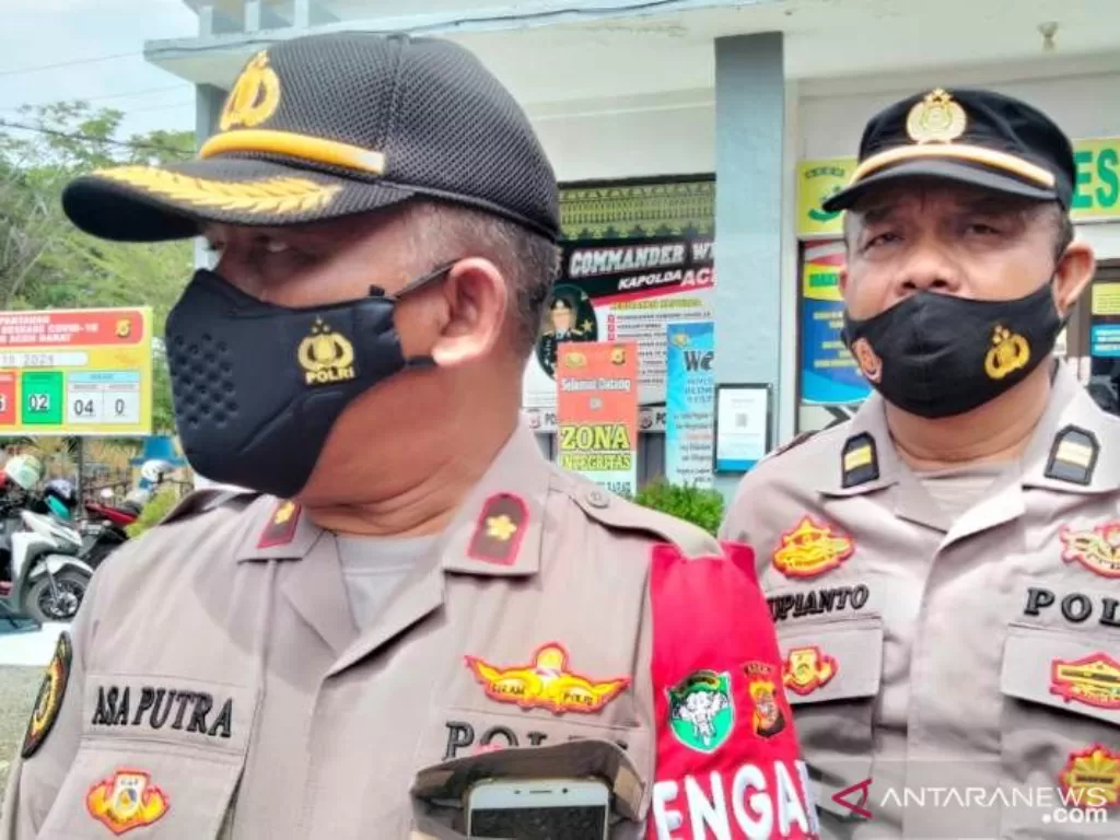 Wakapolres Aceh Barat Kompol Asa Putra (ANTARA/Teuku Dedi Iskandar)