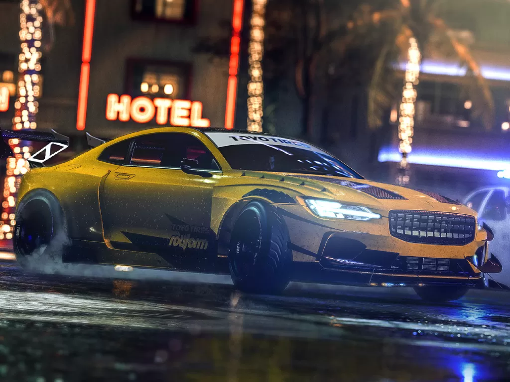 Tampilan game Need For Speed: Heat besutan Electronic Arts (photo/Electronic Arts)