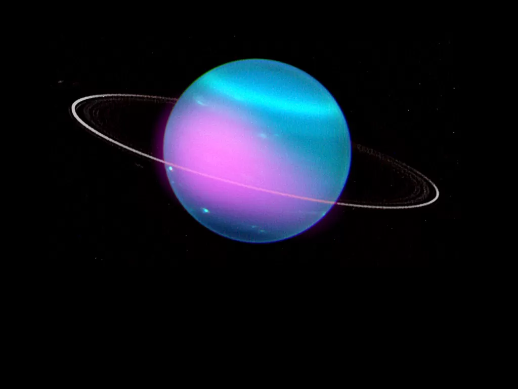 Planet Uranus. (Photo/NASA)