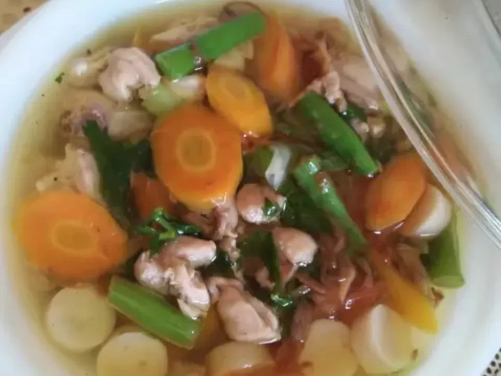 Sup Ayam Bening (Cookpad/Selfi_IrawatiSelfi)