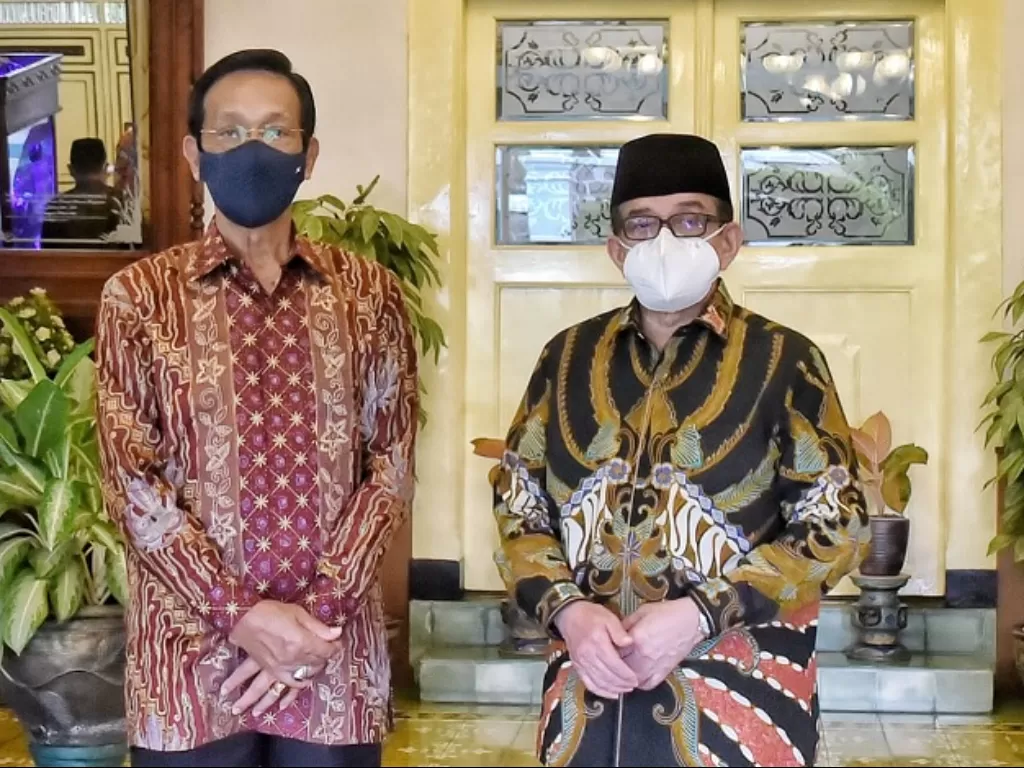 Ketua Majelis Syuro PKS Salim Segaf Al-Jufri bertemu dengan Gubernur DI Yogyakarta Sri Sultan (istimewa)
