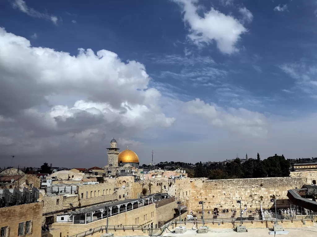 Kompleks Masjid Al Aqsa di Yerusalem, Israel (REUTERS)
