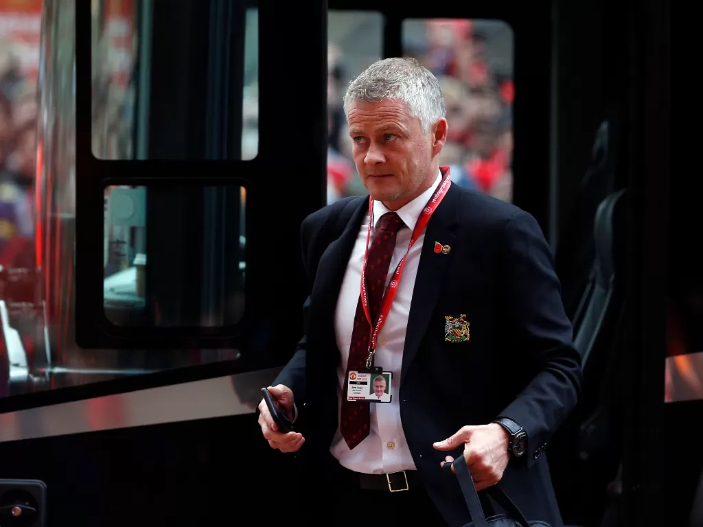 Pelatih Manchester United, Ole Gunnar Solskjaer (REUTERS/Craig Brough)