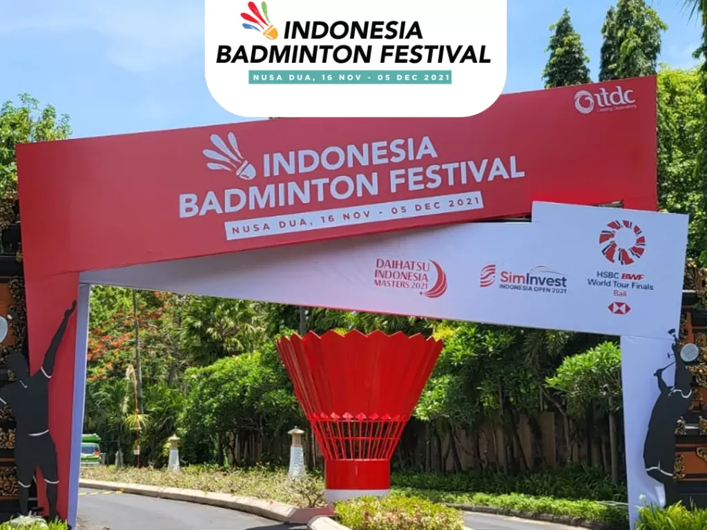 Indonesia Badminton Festival 2021 di Bali (Twitter @INABadminton)