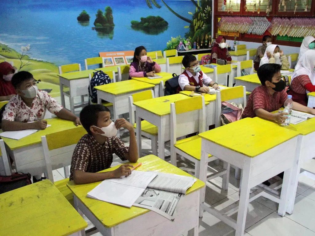 Ilustrasi sekolah di Makassar. (Foto/ANTARA/Arnas Padda)
