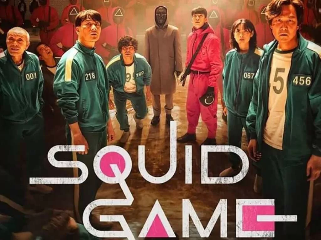 Poster Squid Game. (tokopedia)