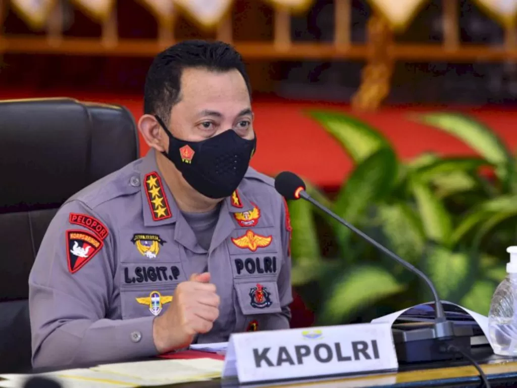 Kapolri Jenderal Polisi Listyo Sigit Prabowo. (Dok. Humas Polri)