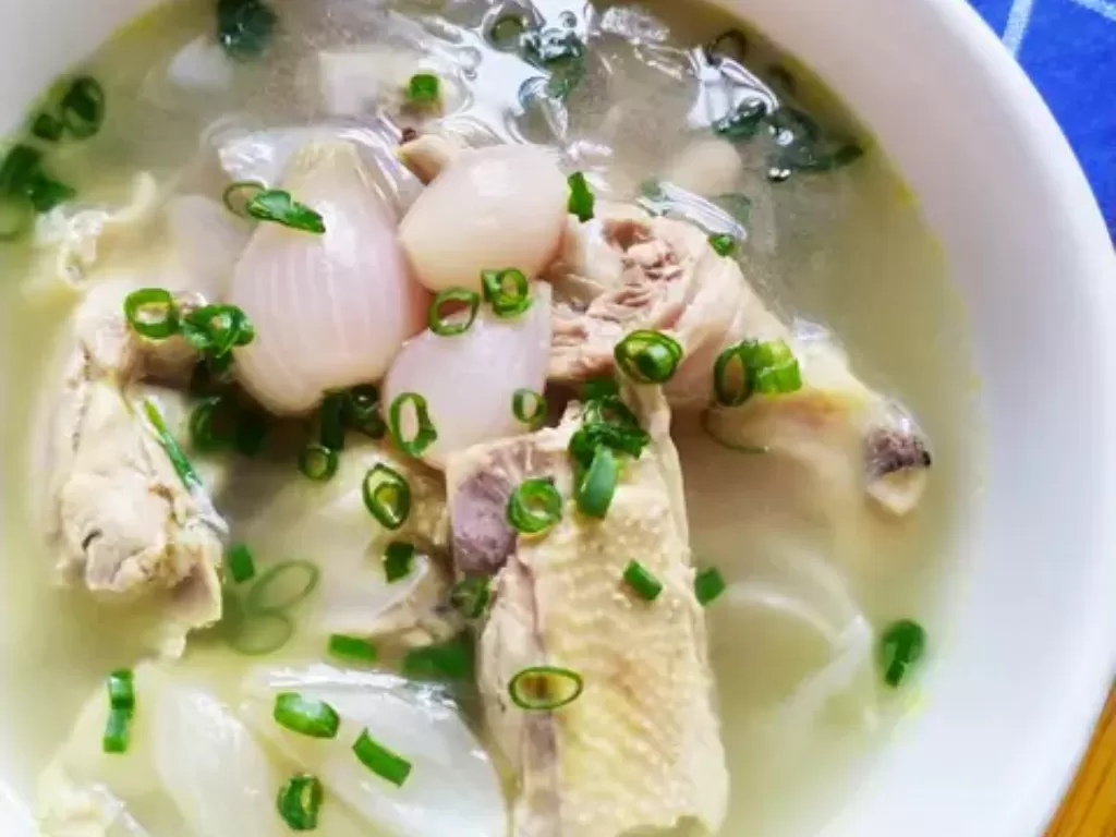 Sup Ayam Bawang Taiwan (Ilustrasi/Cookpad/Dominc)