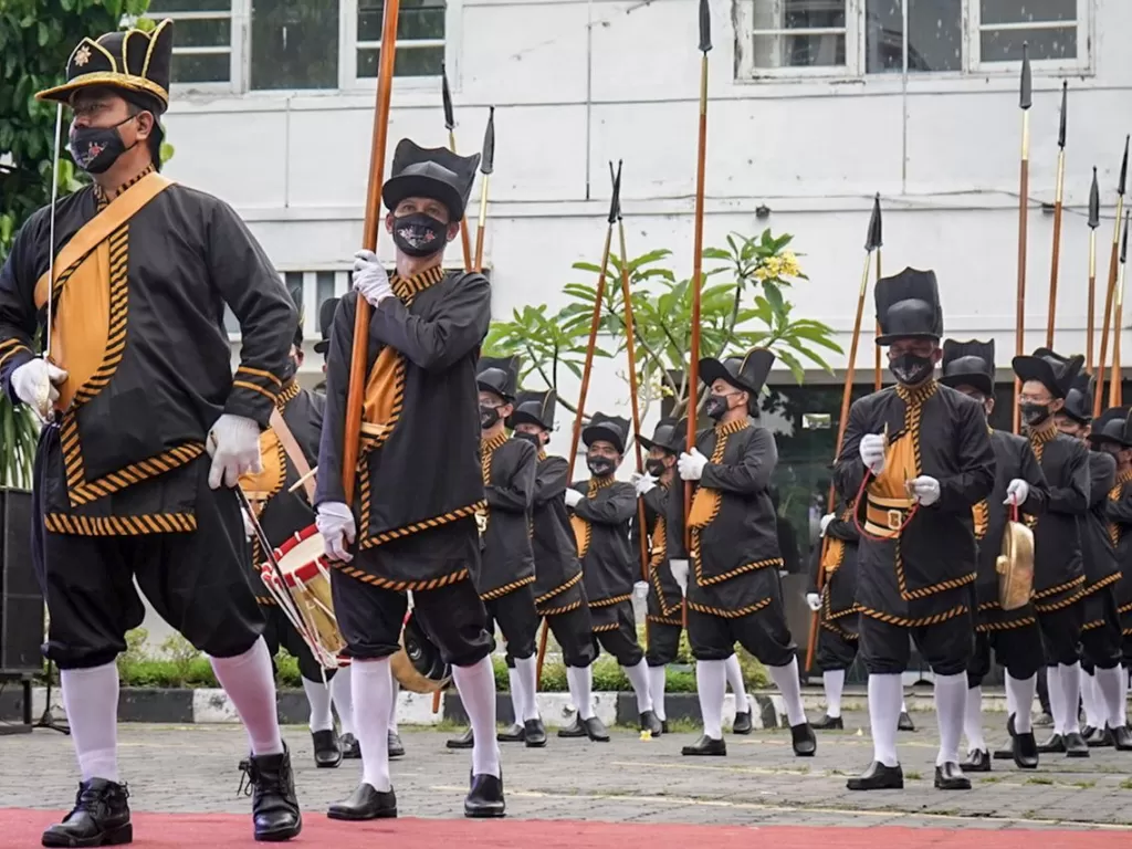 Atraksi budaya Bregada Rakyat Malioboro. (Dok. Kemenparekraf)