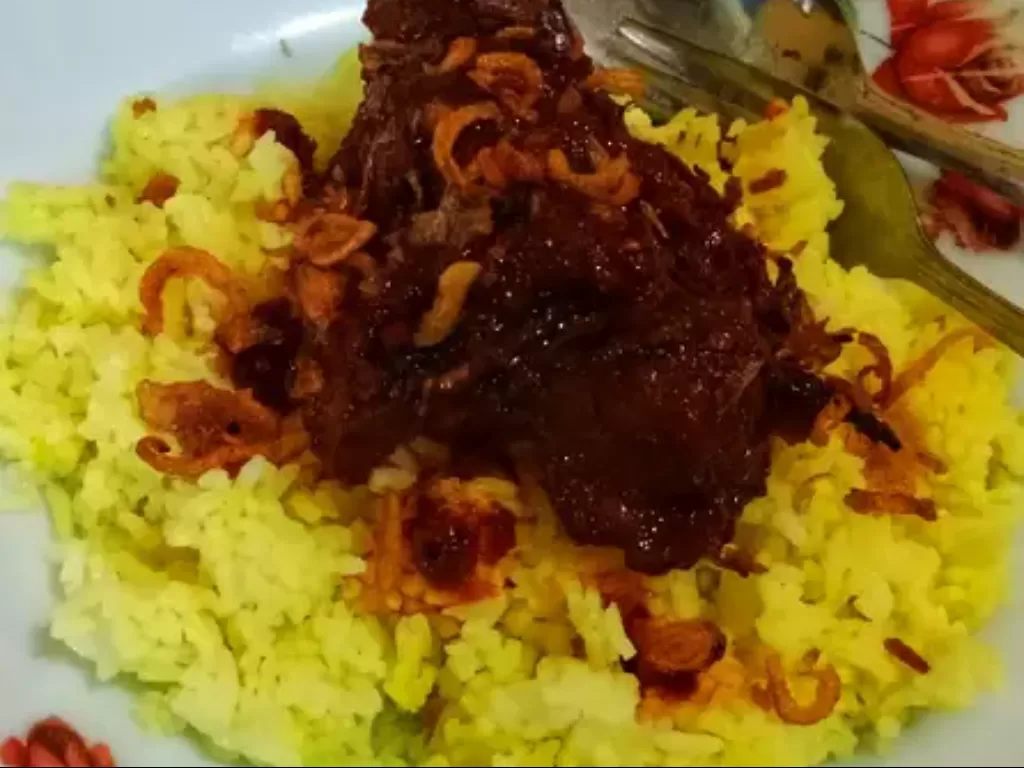 Nasi Kuning Banjar dan Haruan Habang (Cookpad/Anisa Zein Budiman)