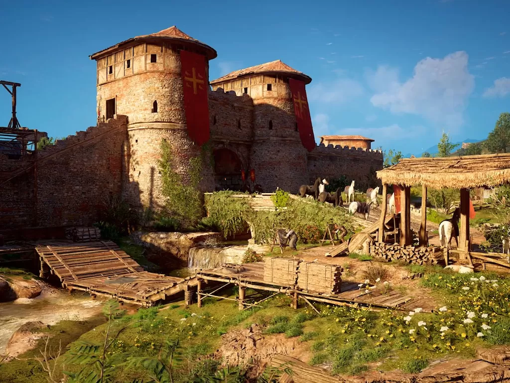 Tampilan di Assassin's Creed Valhalla. (Photo/Game Byte)