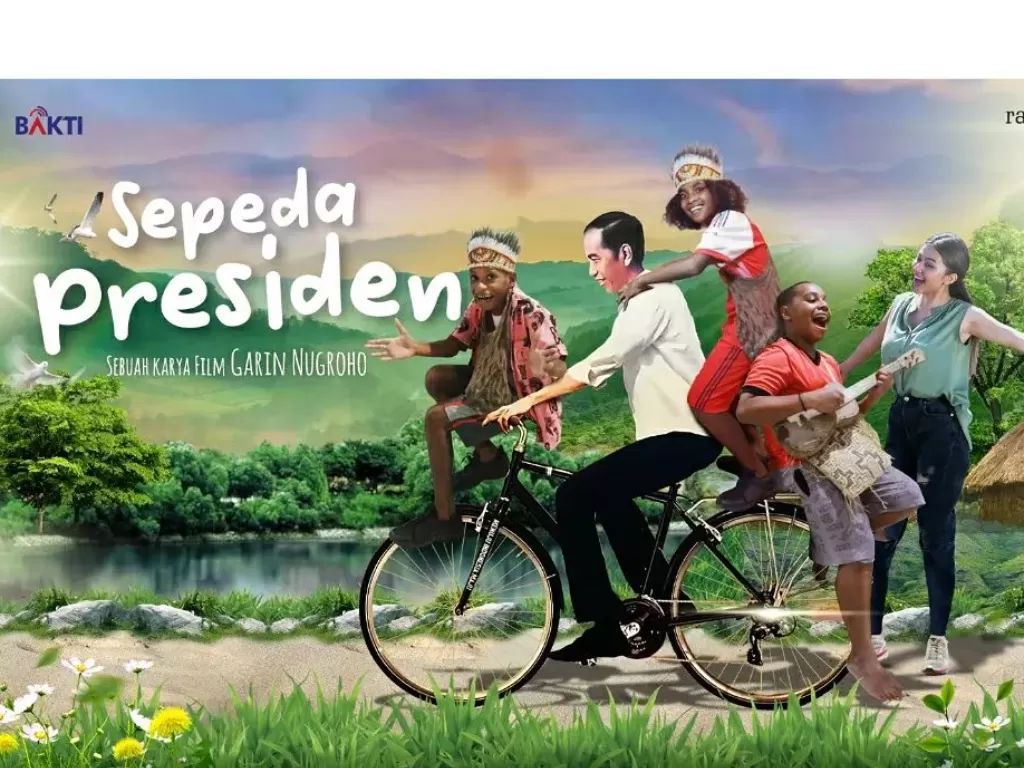 Poster film 'Sepeda Presiden' (Instagram @radepa.studio)