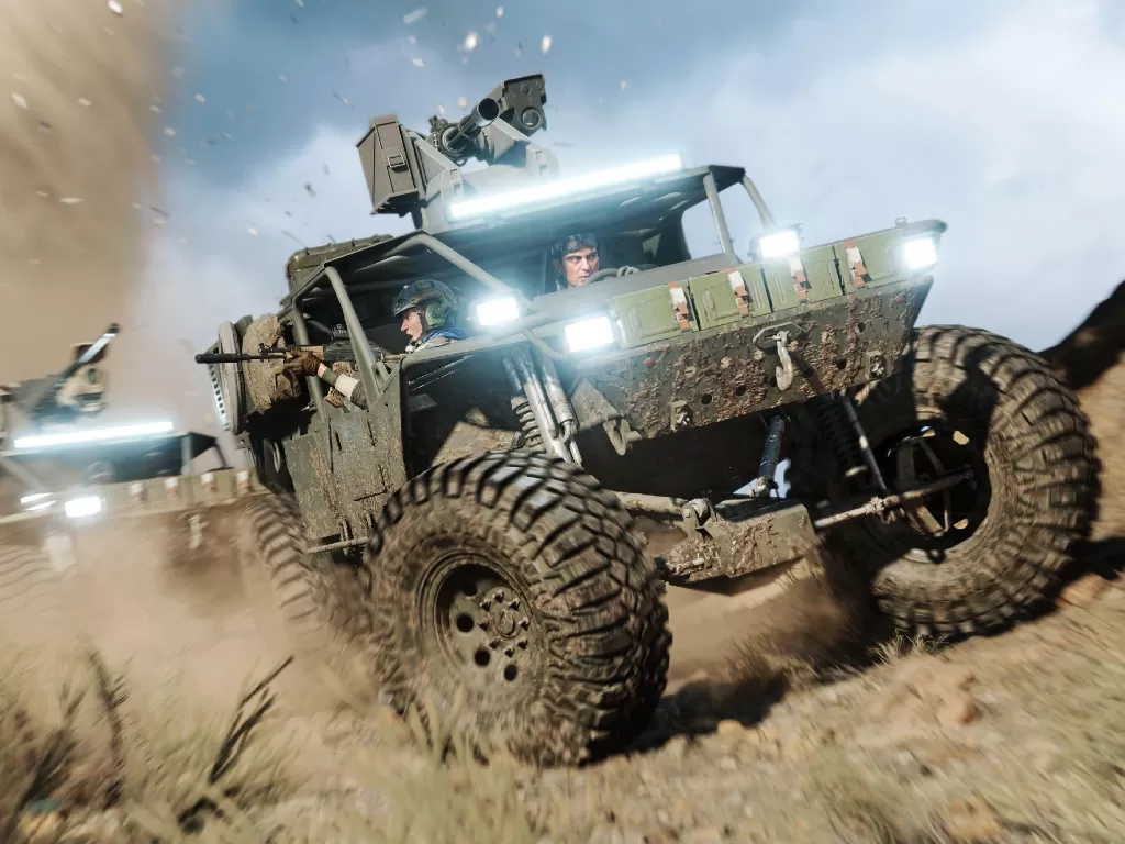 Tampilan in-game footage dari Battlefield 2042 besutan DICE (photo/Electronic Arts)