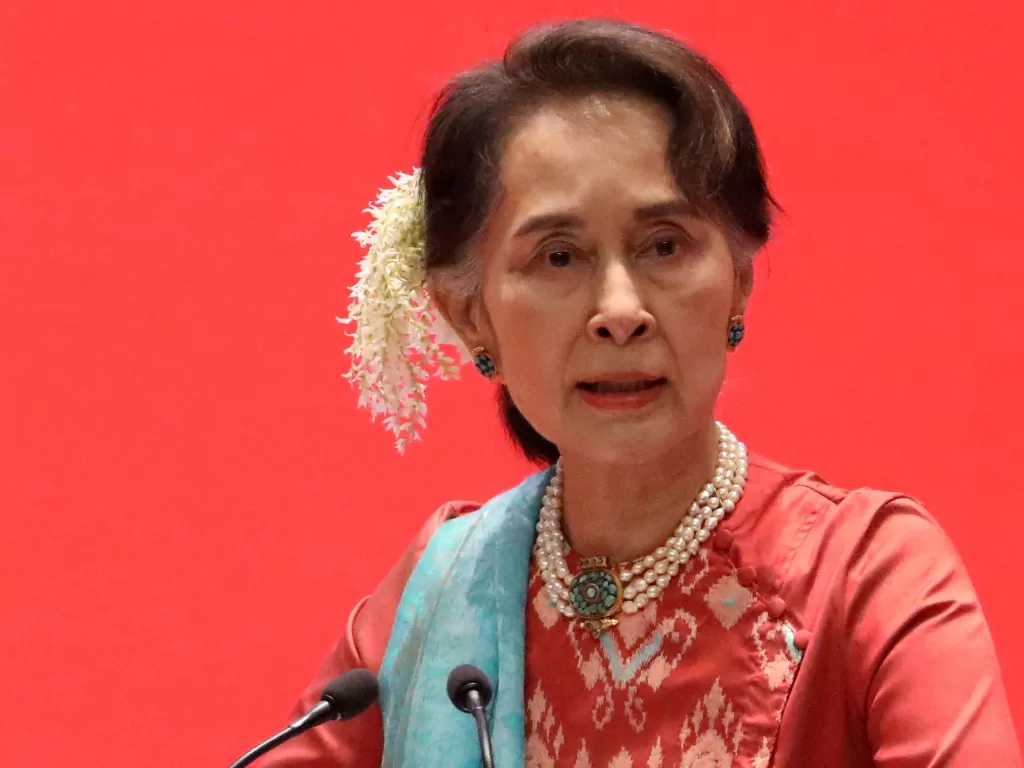 Aung San Suu Kyi. (REUTERS/Ann Wang)