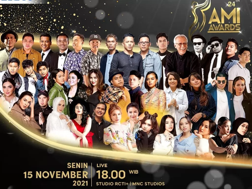 Gelaran AMI Awards 2021. (Instagram/@amiawards)