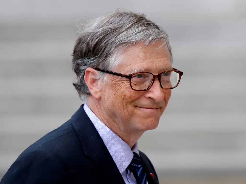 Founder dari perusahaan teknologi Microsoft, Bill Gates (photo/REUTERS/Charles Platiau)