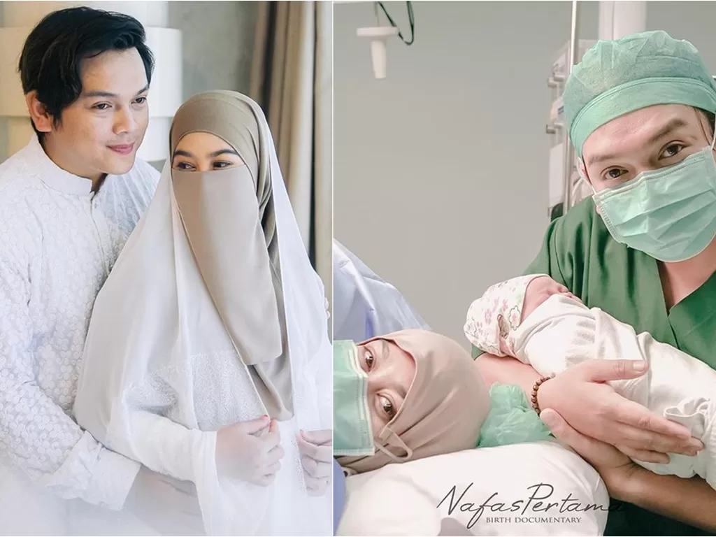 Natta Reza dan Wardah Maulina dikaruniai anak pertama. (Instagram/@natta_reza)