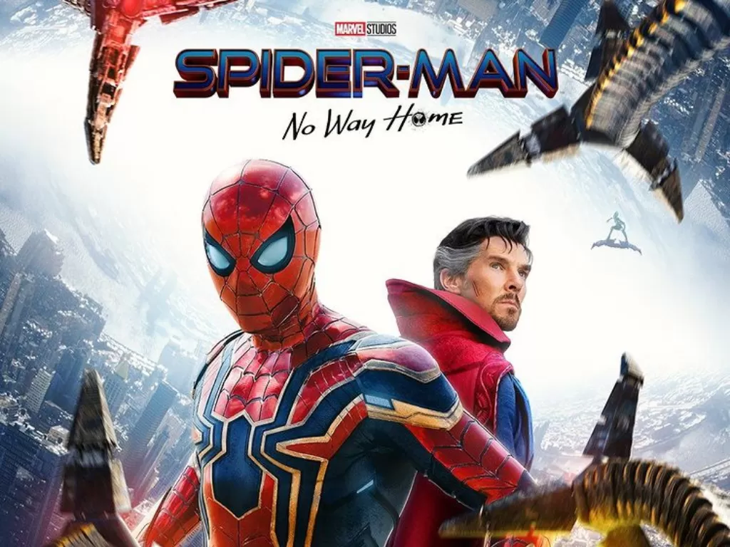 Poster Spiderman: No Way Home. (Instagram/@spidermanmovie)
