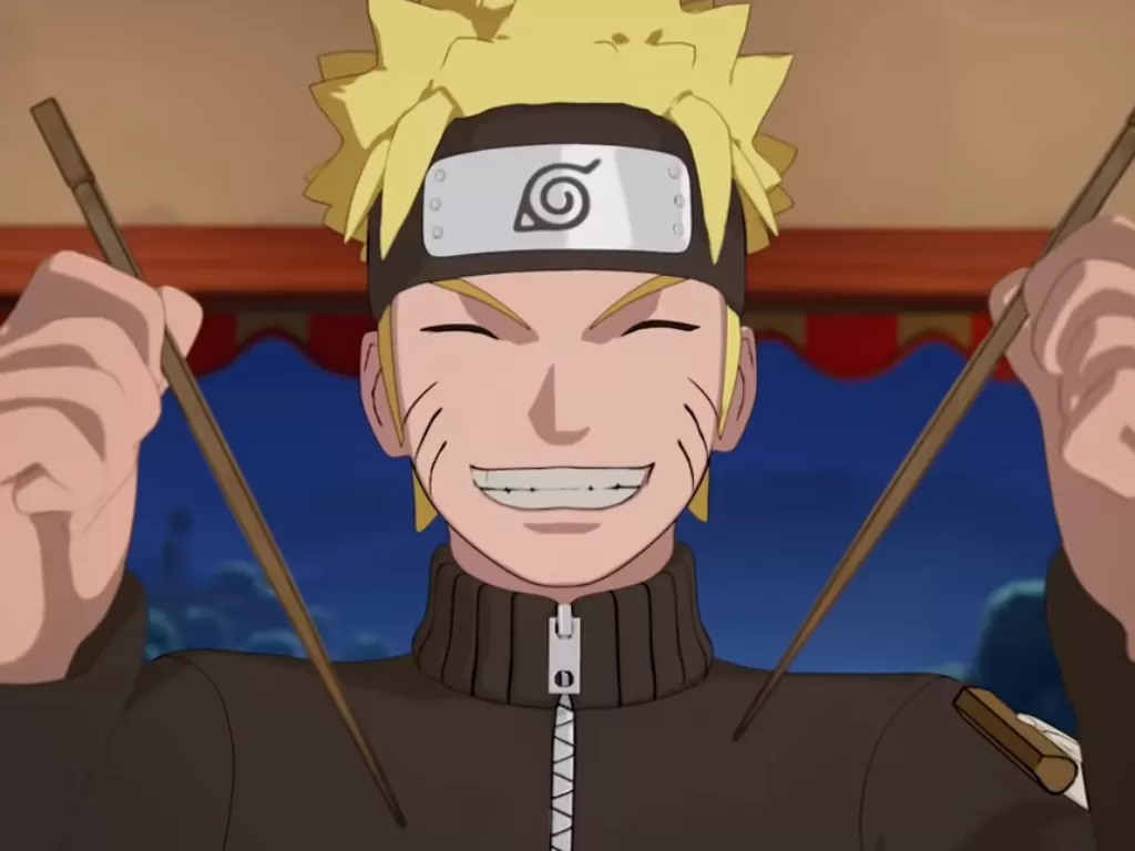 Tampilan karakter Naruto di trailer kolaborasi Fortnite terbaru (Source: YouTube - Fortnite)