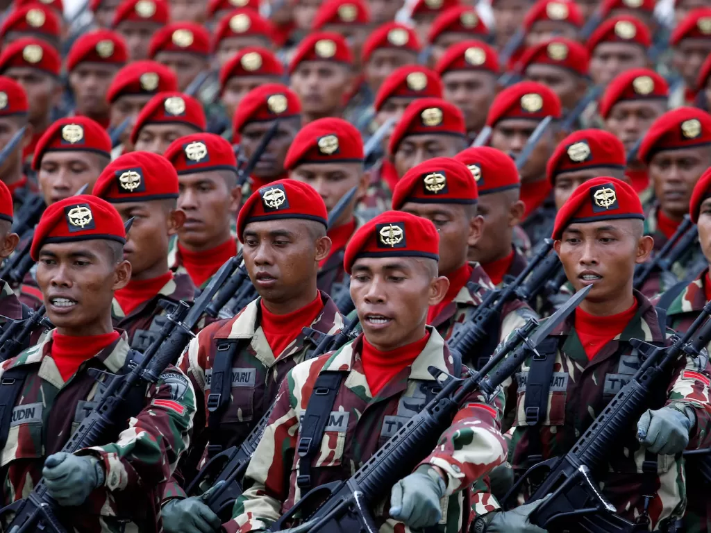 Pasukan Militer Elit Indonesia, Kopassus. (Photo/Istimewa)