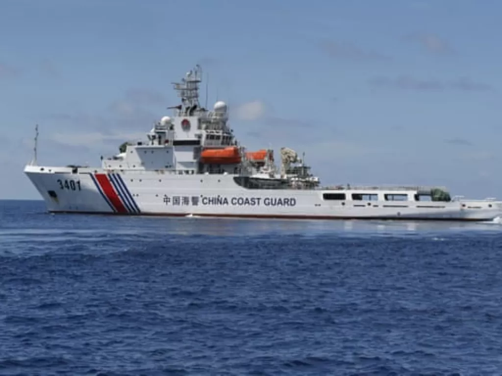 Kapal penjaga pantai China. (Reuters/Erik de Castro)