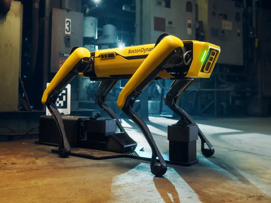 Tampilan robot anjing Spot besutan Boston Dynamics (photo/Boston Dynamics)