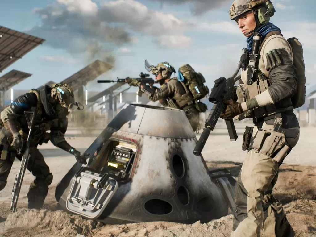 Tampilan in-game footage dari Battlefield 2042 (photo/Electronic Arts)