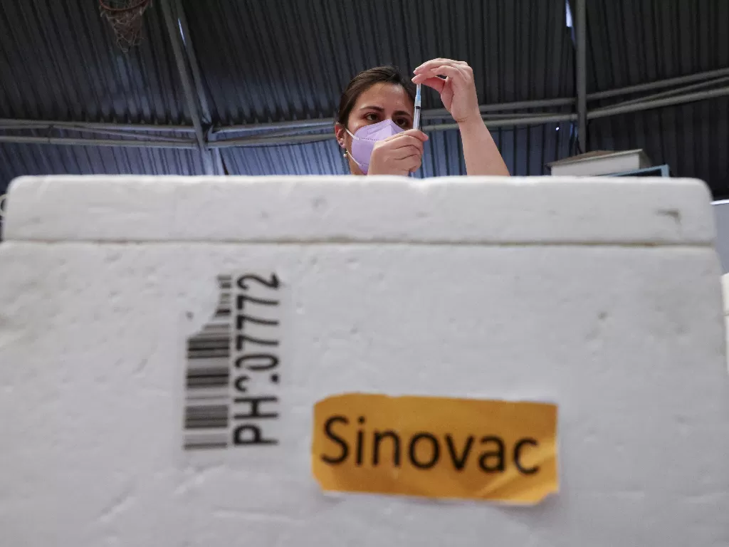 Vaksin Sinovac (REUTERS/IVAN ALVARADO)