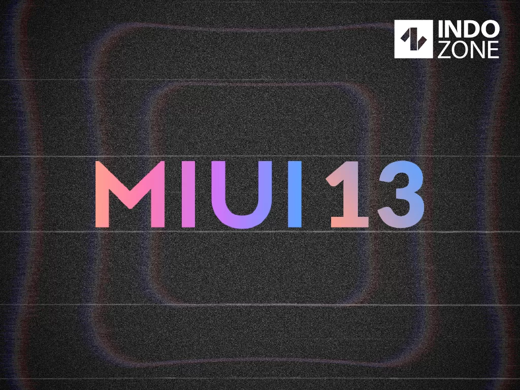 Ilustrasi logo sistem operasi MIUI 13 (Ilustrasi/INDOZONE/Ferry Andika)