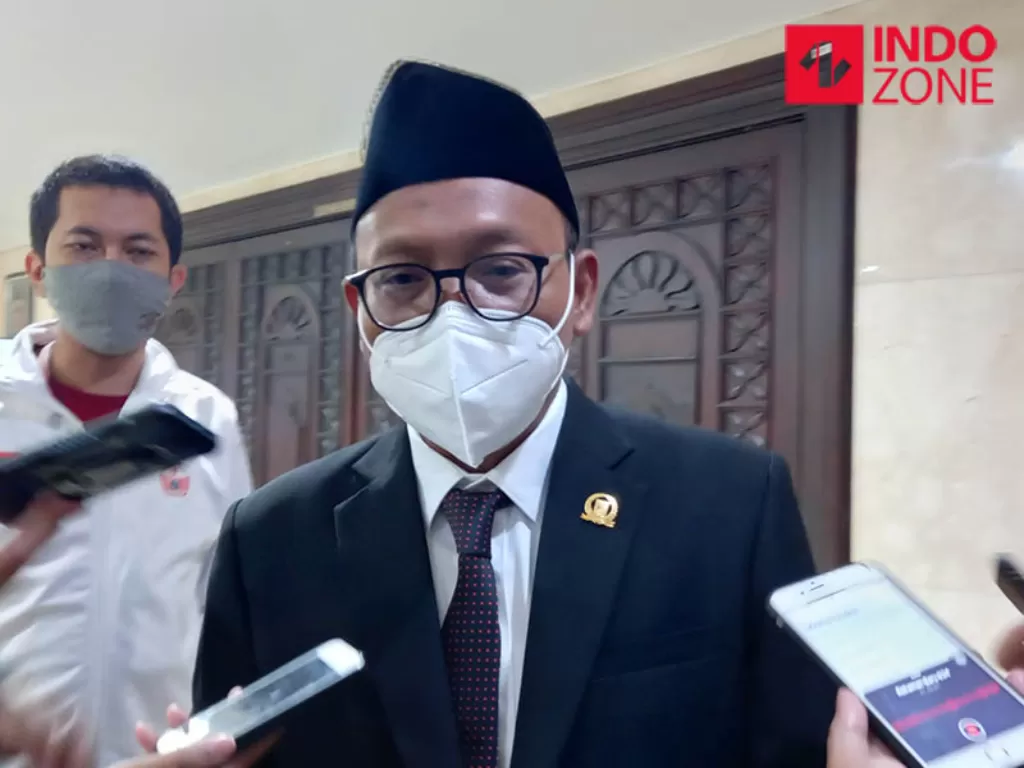 Anggota DPRD DKI Jakarta Fraksi Gerindra Syarif. (INDOZONE/Sarah Hutagaol)