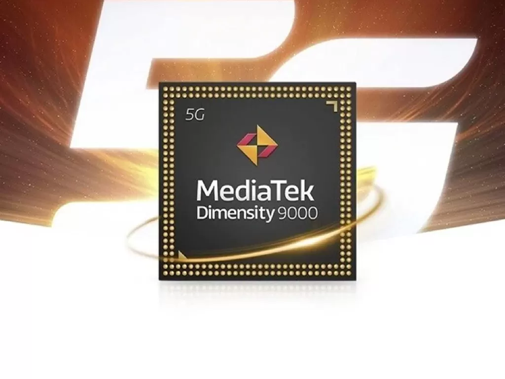 Tampilan chipset MediaTek Dimensity 9000 terbaru (photo/MediaTek)