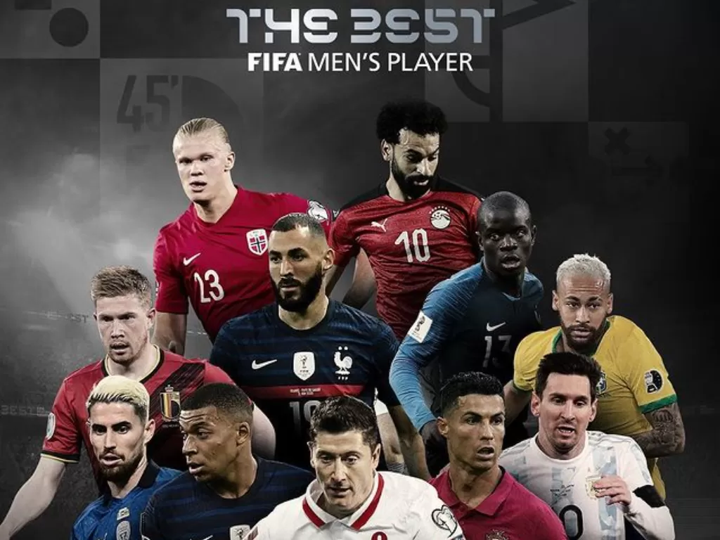 Nominasi pemain terbaik dunia FIFA 2021 (Instagram/@fifaworldcup)