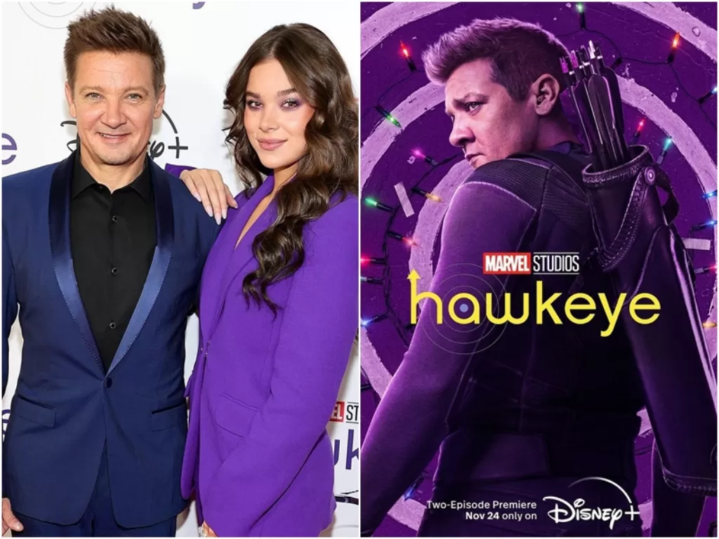 Jeremy Renner sebagai pemeran Hawkeye. (Instagram/@hawkeyeofficial)